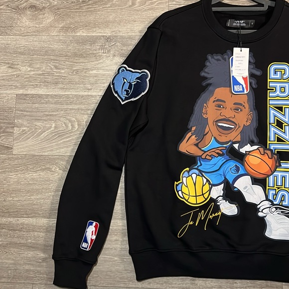 Pro Standard Ja Morant Grizzlies Crewneck Sweater - Picture 6 of 15